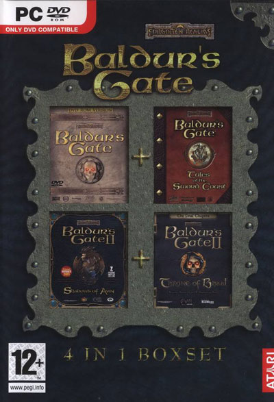 PC - Baldur's Gate 4 in 1 Boxset Product Image